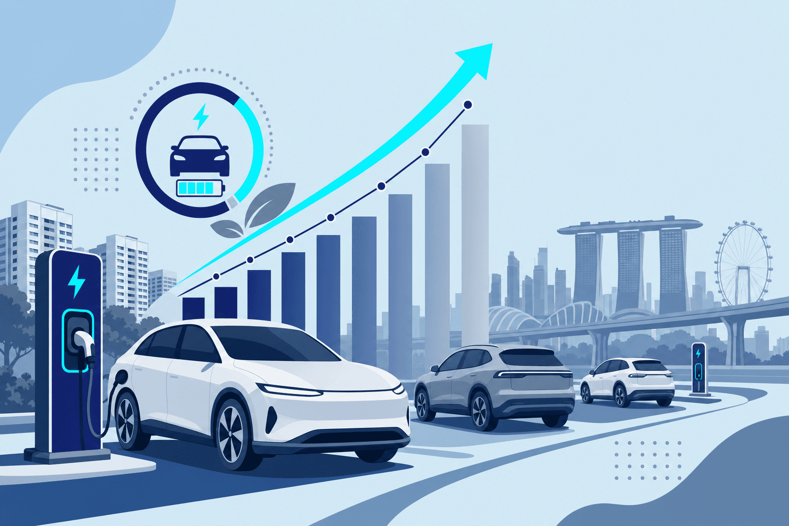 Singapore Electric Vehicle Adoption Surges in April 2026